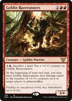 Goblin Razerunners - 106: Commander: Kamigawa: Neon Dynasty