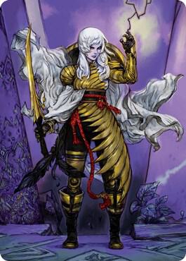 The Wandering Emperor Art Card (49/81) - 49: Art Series: Kamigawa: Neon Dynasty