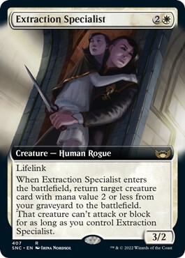 Extraction Specialist (Extended Art) - 407: Streets of New Capenna