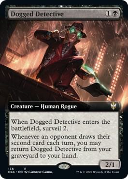 Dogged Detective (Extended Art) - 136: Commander: Streets of New Capenna