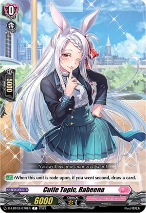 Cutie Topic, Rabeena - D-LBT02/070EN: D-LBT02: Lyrical Monasterio ~It's a New School Term!~