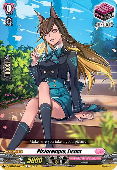 Picturesque, Luana - D-LBT02/077EN: D-LBT02: Lyrical Monasterio ~It's a New School Term!~