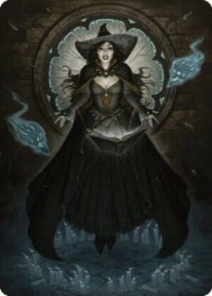 Tasha, the Witch Queen Art Card (76/81) - 76: Art Series: Commander Legends: Battle for Baldur's Gate