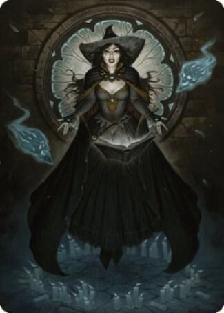 Tasha, the Witch Queen Art Card (76/81) - 76: Art Series: Commander Legends: Battle for Baldur's Gate