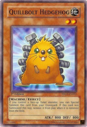 Quillbolt Hedgehog - TDGS-EN003: The Duelist Genesis (MP)