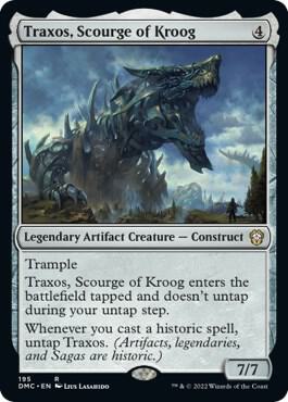 Traxos, Scourge of Kroog - 195: Commander: Dominaria United