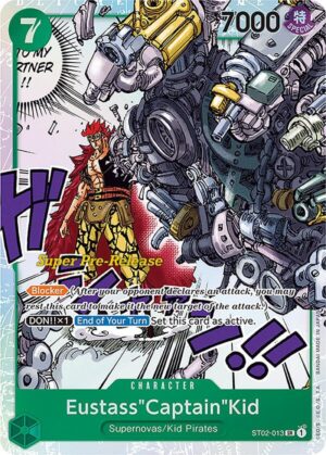 Eustass"Captain"Kid (013) - ST02-013: Super Pre-Release Starter Deck 2: Worst Generation