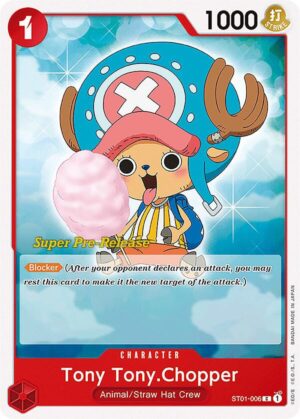 Tony Tony.Chopper - ST01-006: Super Pre-Release Starter Deck 1: Straw Hat Crew