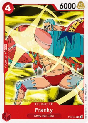 Franky - ST01-010: Super Pre-Release Starter Deck 1: Straw Hat Crew