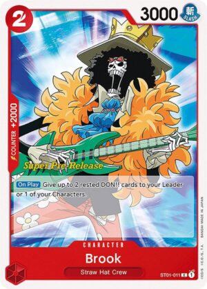 Brook - ST01-011: Super Pre-Release Starter Deck 1: Straw Hat Crew
