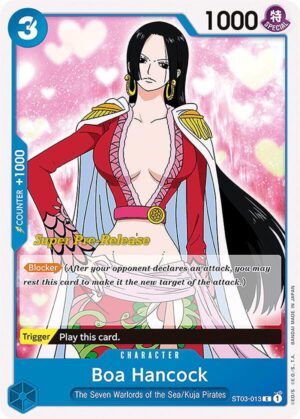 Boa Hancock - ST03-013: Super Pre-Release Starter Deck 3: The Seven Warlords of the Sea