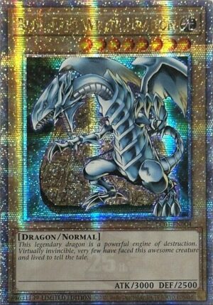 Blue-Eyes White Dragon (Quarter Century Secret Rare) - LC01-EN004: Legendary Collection: 25th Anniversary Edition