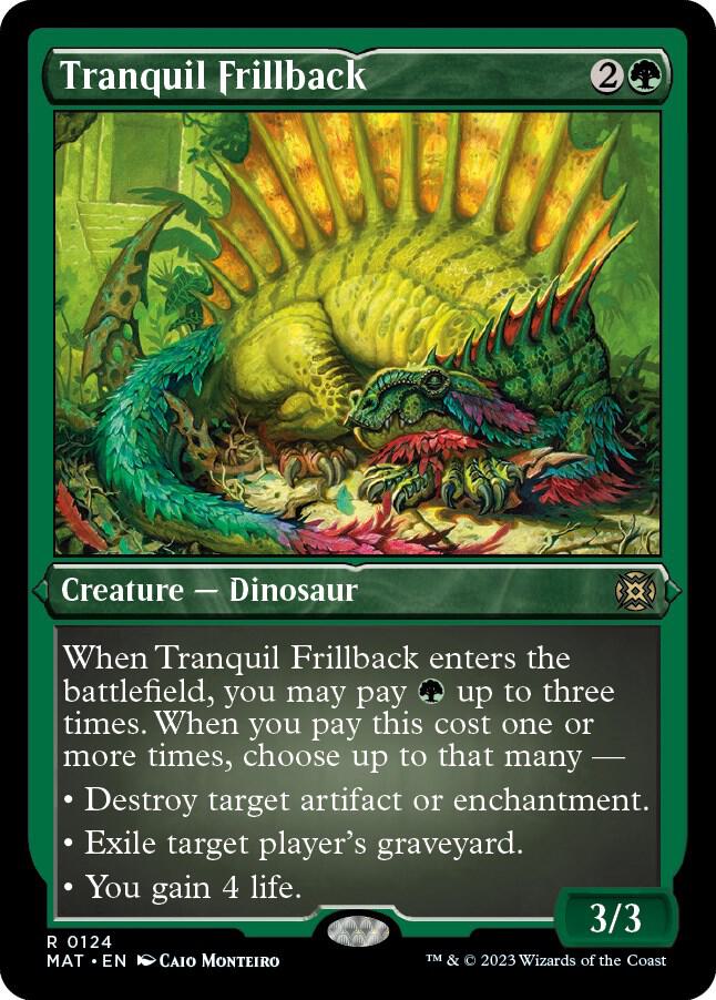 Tranquil Frillback (Foil Etched) - 124: March of the Machine: The Aftermath
