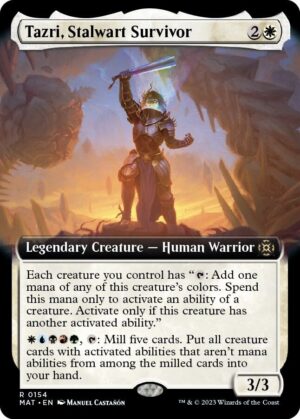 Tazri, Stalwart Survivor (Extended Art) - 154: March of the Machine: The Aftermath