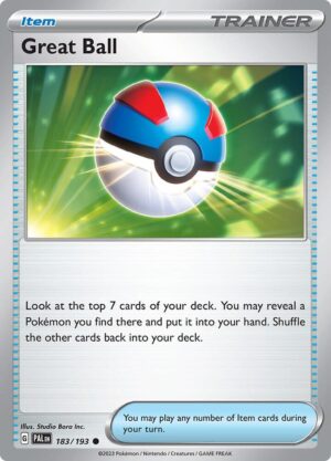 Great Ball - 183/193: SV02: Paldea Evolved