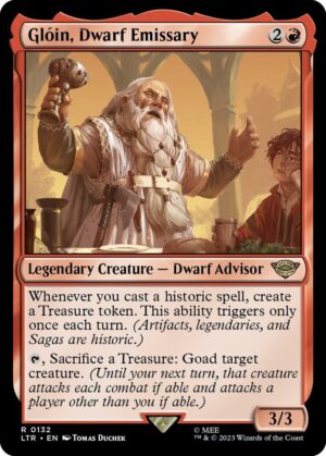 Gloin, Dwarf Emissary - 132: Universes Beyond: The Lord of the Rings: Tales of Middle-earth
