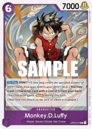 Monkey.D.Luffy - OP03-070: Pillars of Strength
