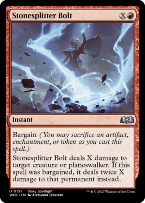 Stonesplitter Bolt - 151: Wilds of Eldraine