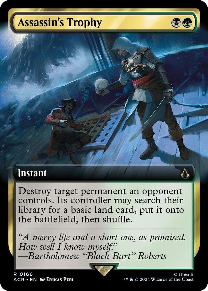 Assassin's Trophy (Extended Art) - 166: Universes Beyond: Assassin's Creed