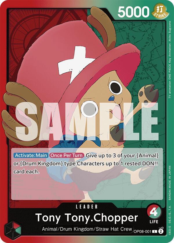 Tony Tony.Chopper (001) - OP08-001: Two Legends