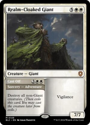 Realm-Cloaked Giant - 149: Commander: Bloomburrow