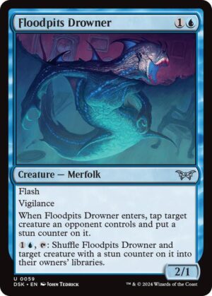 Floodpits Drowner - 59: Duskmourn: House of Horror