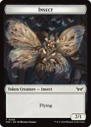 Insect (0005) Token - 5: Duskmourn: House of Horror