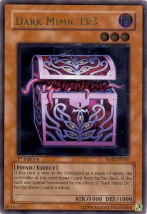 Dark Mimic LV3 (UTR) - SOD-EN010: Soul of the Duelist (DM)