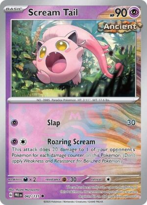 Scream Tail (Master Ball Pattern) - 042/131: SV: Prismatic Evolutions