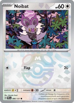 Noibat (Master Ball Pattern) - 090/131: SV: Prismatic Evolutions