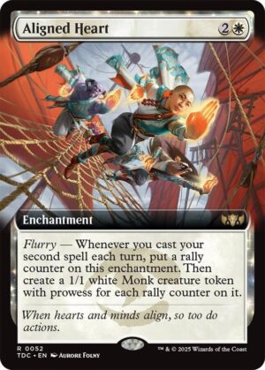 Aligned Heart (Extended Art) - 52: Commander: Tarkir: Dragonstorm