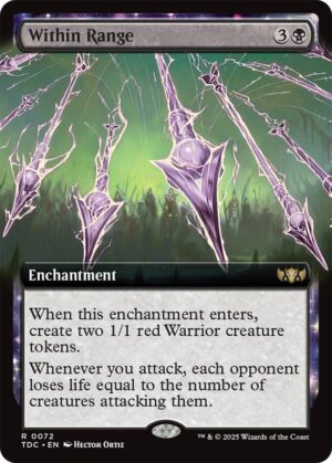 Within Range (Extended Art) - 72: Commander: Tarkir: Dragonstorm