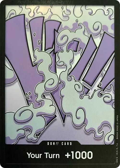 DON!! Card (Tin Pack Set Vol. 1 -Monkey.D.Luffy-): One Piece Promotion Cards