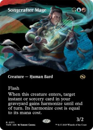 Songcrafter Mage (Borderless) - 371: Tarkir: Dragonstorm