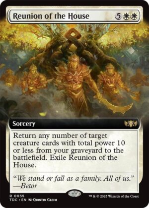 Reunion of the House (Extended Art) - 55: Commander: Tarkir: Dragonstorm