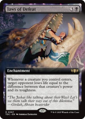 Jaws of Defeat (Extended Art) - 67: Commander: Tarkir: Dragonstorm