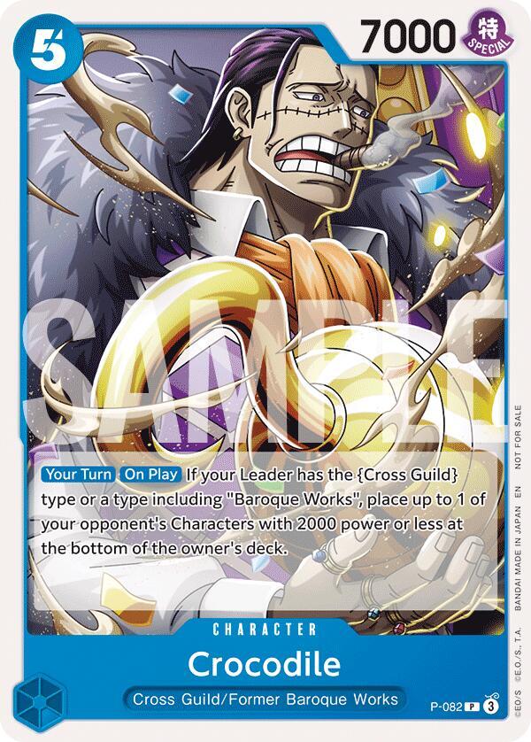 Crocodile (Store 2-on-2 Battle 2025) - P-082: One Piece Promotion Cards