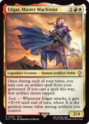 Edgar, Master Machinist - 80: Commander: FINAL FANTASY