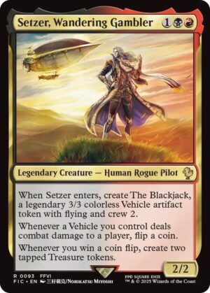 Setzer, Wandering Gambler - 93: Commander: FINAL FANTASY