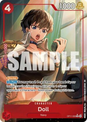 Doll (Alternate Art) - OP11-008: A Fist of Divine Speed