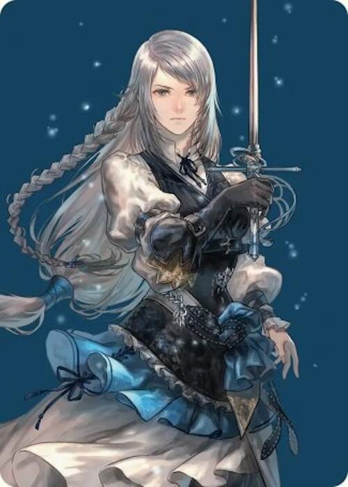 Jill, Shiva's Dominant Art Card - 43: Art Series: FINAL FANTASY