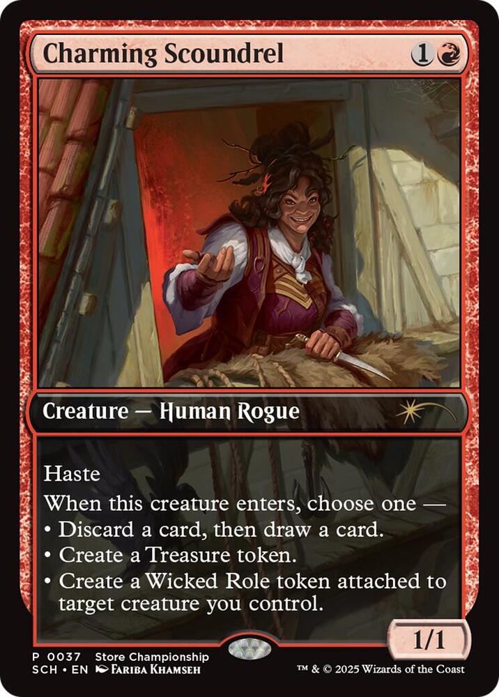 Charming Scoundrel - 37: Game Day & Store Championship Promos