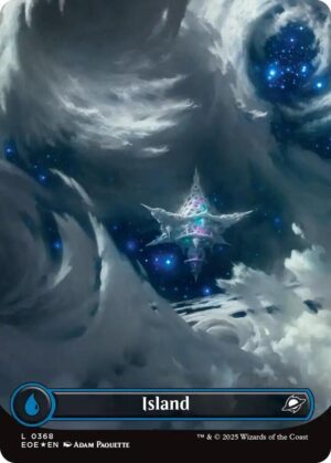 Island (0368) (Borderless) (Galaxy Foil) - 368: Edge of Eternities