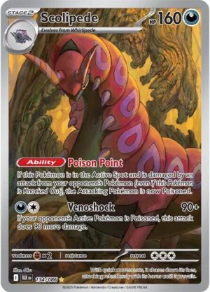Scolipede - 134/086 - 134/086: SV: Black Bolt