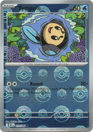 Tympole (Poke Ball Pattern) - 019/086: SV: Black Bolt