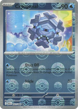 Cryogonal (Poke Ball Pattern) - 027/086: SV: Black Bolt