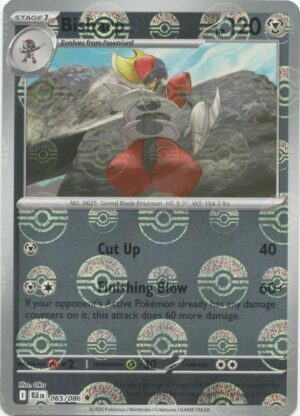 Bisharp (Poke Ball Pattern) - 065/086: SV: Black Bolt