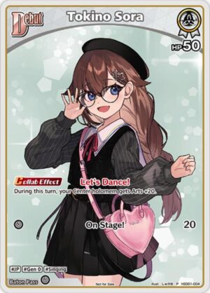 Tokino Sora (P) (hSD01-004) - hSD01-004: hololive OFFICIAL CARD GAME Promos
