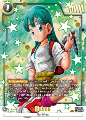 Bulma - FB07-114 (Alternate Art) - FB07-114: Wish For Shenron