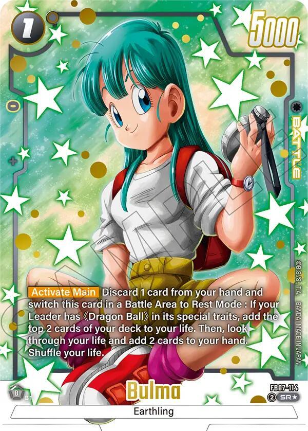 Bulma - FB07-114 (Alternate Art) - FB07-114: Wish For Shenron